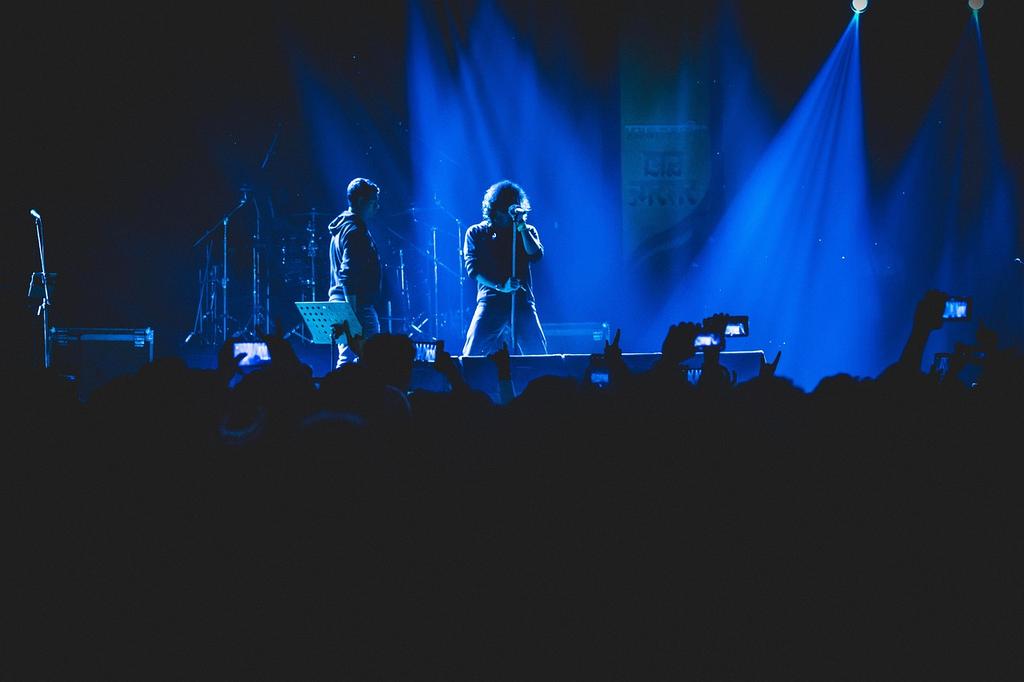 Live Musicians performing on stage